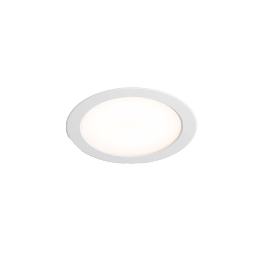 Luz empotrable LED TED blanca de aluminio para baño e interior, impermeable IP44, iluminación eficiente en techo Faro 42926