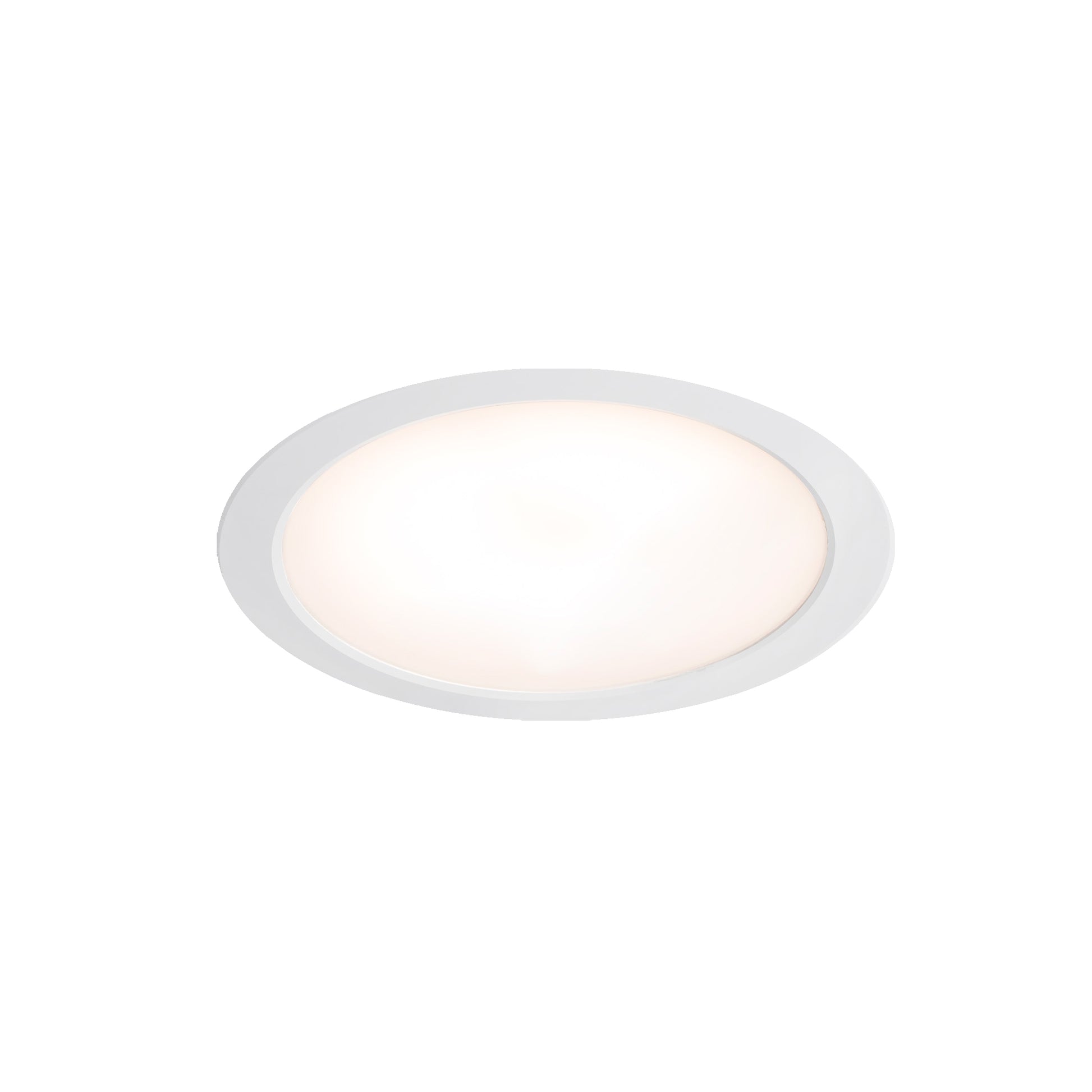 Lámpara empotrable LED TOD blanca de FARO modelo 42927, ideal para baño e interior, en aluminio y PMMA para iluminación de techo
