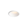 Luminaria empotrable LED SON 112 blanco 8W luz cálida FARO para iluminación interior en techo de aluminio