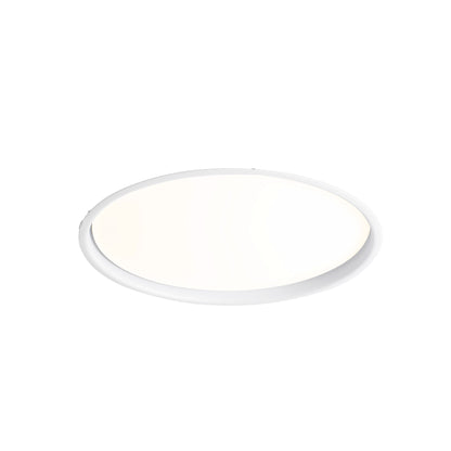 Luminaria empotrable LUAN blanca de 40W con luz cálida LED para interior, ideal para iluminación en hogar y oficina - FARO modelo 42931