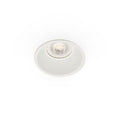 Luminaria empotrable GAS blanco mate de aluminio FARO 43404, diseño minimalista para iluminación LED GU10 de baja luminancia en techos interiores