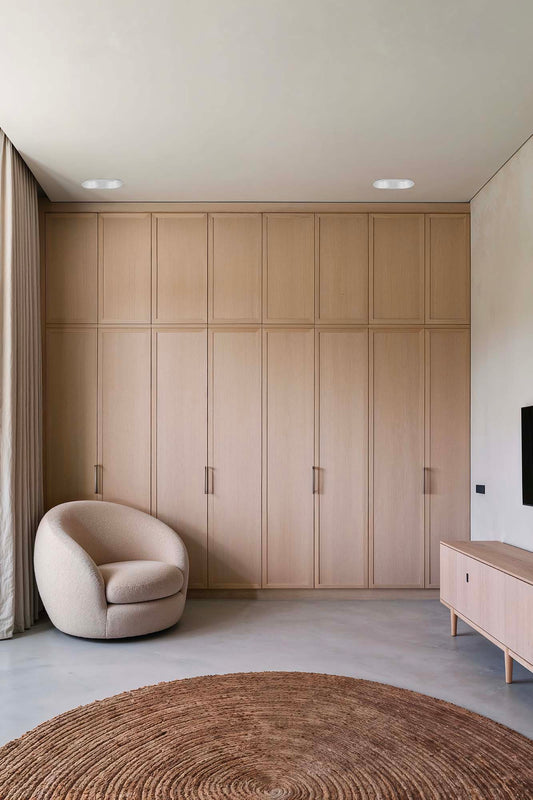 Luminaria empotrable GAS 2L blanca de FARO en ambiente interior, iluminación LED GU10 para techo, serie 43420 aluminio ahorrador.