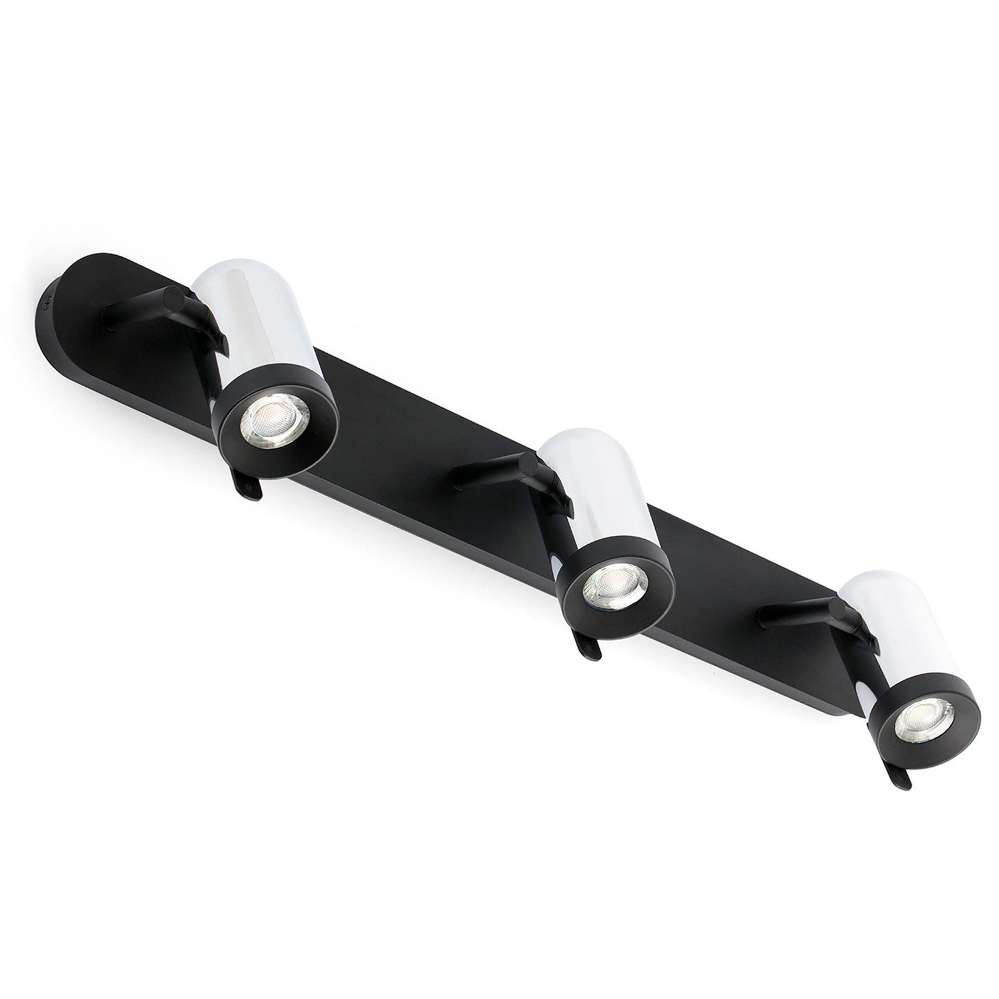 Lámpara de pared ORLEANS 3L en cromo de FARO modelo 43528, aplique minimalista de acero para iluminación interior del hogar, diseño Nahtrang