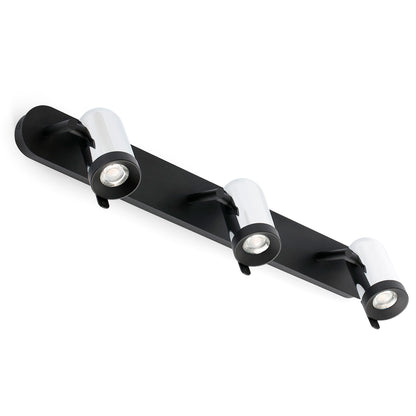 Lámpara de pared ORLEANS 3L en cromo de FARO modelo 43528, aplique minimalista de acero para iluminación interior del hogar, diseño Nahtrang