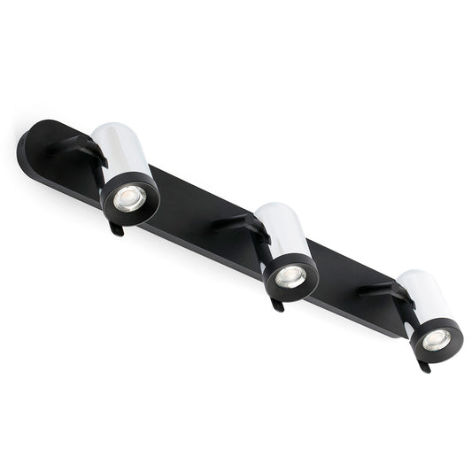 Lámpara de pared ORLEANS 3L en cromo de FARO modelo 43528, aplique minimalista de acero para iluminación interior del hogar, diseño Nahtrang