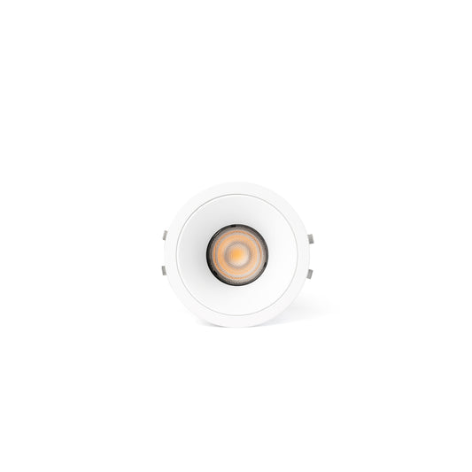 Lámpara empotrable LED LOX orientable en blanco 2700K de FARO, iluminación interior comercial en aluminio - modelo 43880