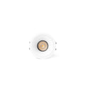 Luminaria empotrable LOX orientable trimless en blanco 3000K LED de FARO, modelo 43886, aluminio para interiores comerciales
