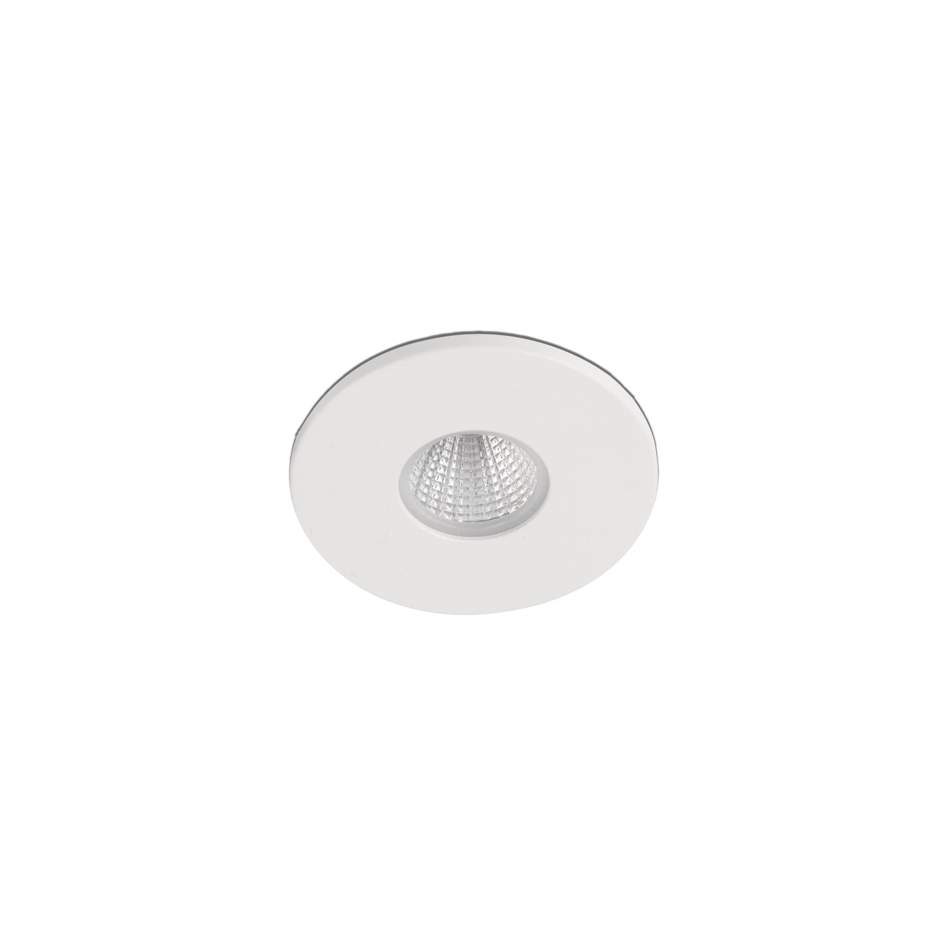 Luminaria empotrable TAST R blanca de FARO, modelo 44001, LED aluminio para techo interior/exterior, IP65, colección 4400
