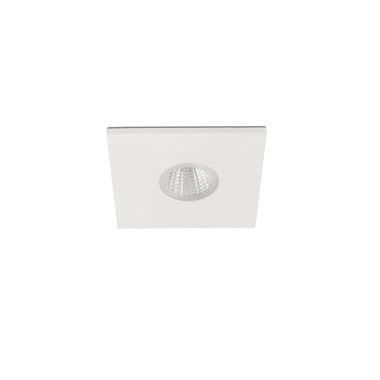 Luminaria empotrable TAST SQ blanca de aluminio LED IP65 para interior y exterior en techo - FARO modelo 44002