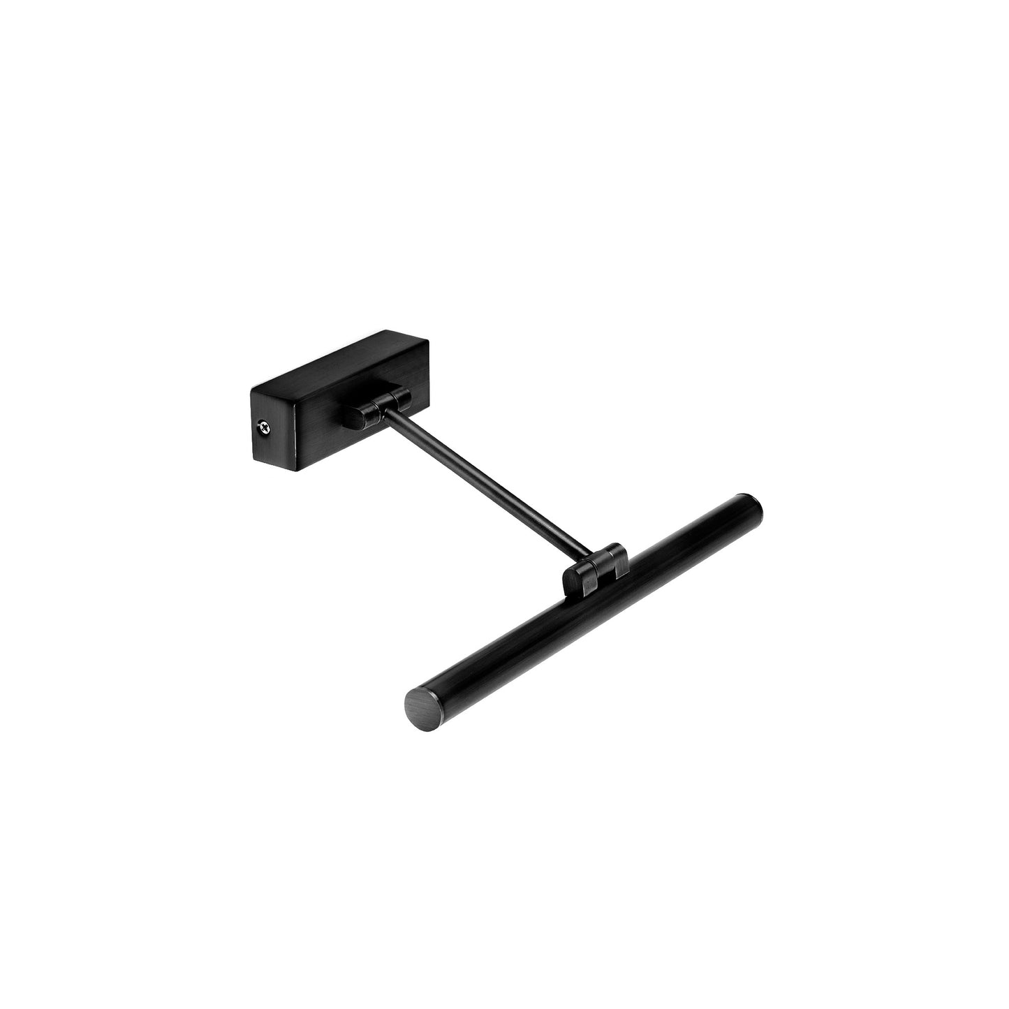 Lámpara iluminacuadros LED Magritte 300 negro mate FARO serie 6108, luminaria superficie para pared orientable interior, iluminación minimalista LED 3000K arte decoración