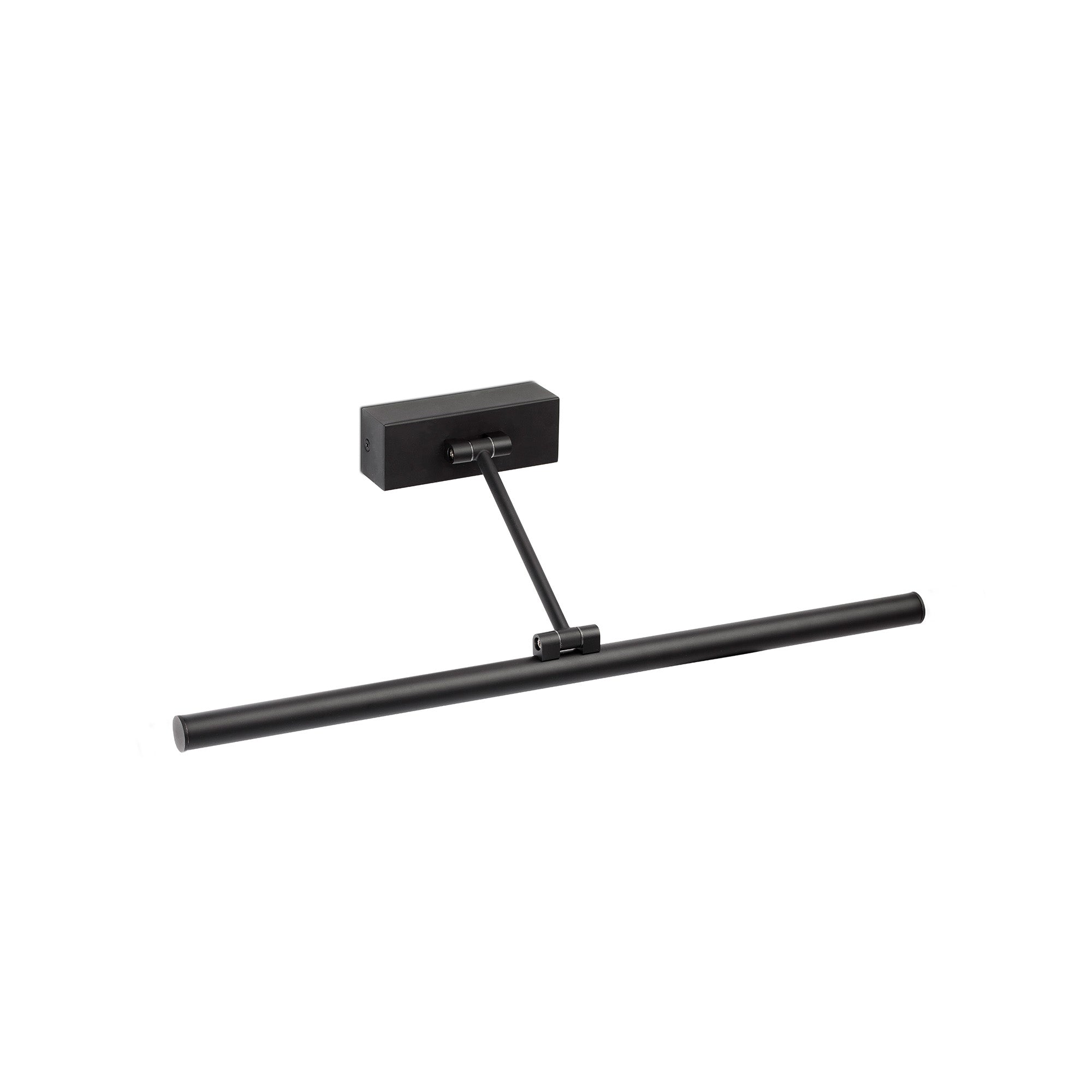 Lámpara LED iluminacuadros MAGRITTE 450 negro FARO 61087, luminaria minimalista de pared para arte en galerías e interiores