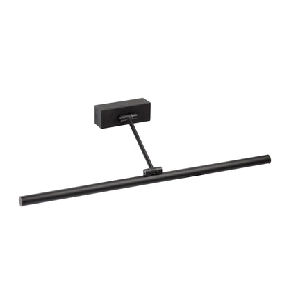 Lámpara iluminacuadros MAGRITTE 600 negro FARO 61088, LED orientable minimalista para iluminación arte en pared interior