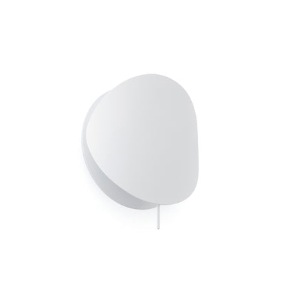 Aplique de pared OVO 190 blanco FARO 62105, luminaria de superficie interior en acero, diseño Estudi Ribaudí para iluminación residencial LED R7S