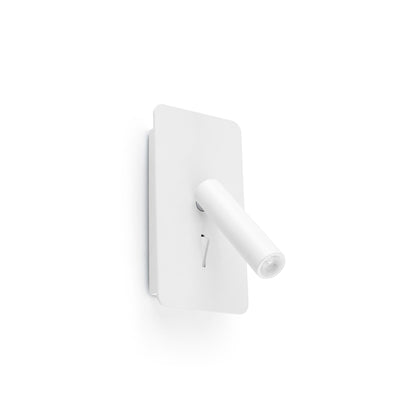 Aplique lector SUAU blanco mate de FARO modelo 62120, lámpara de pared LED minimalista para lectura interior, luminaria de superficie diseño Nahtrang