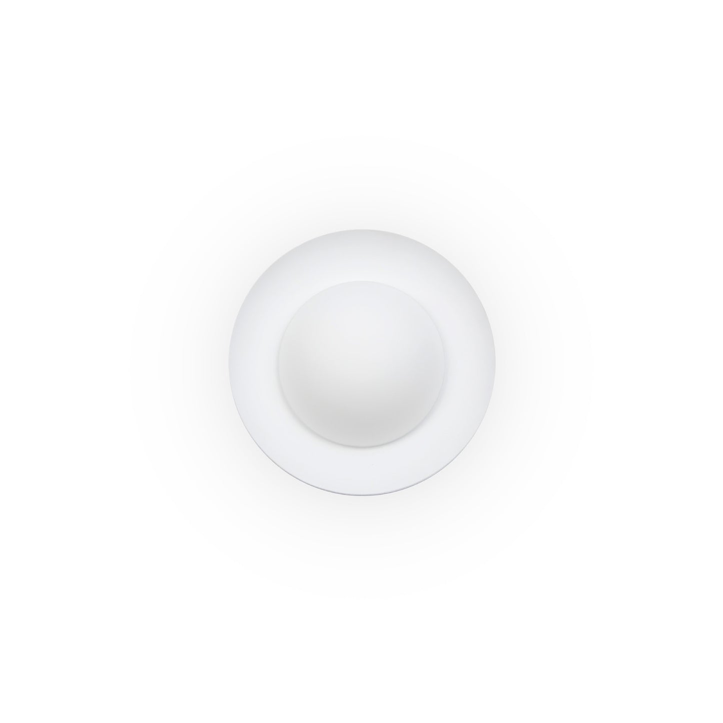 Plafon SIDE 200 blanco G9 LED de FARO modelo 62132, luminaria de superficie moderna en acero y cristal para iluminación interior de pared