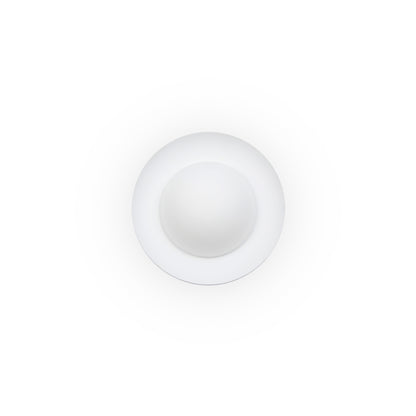 Plafon SIDE 200 blanco G9 LED de FARO modelo 62132, luminaria de superficie moderna en acero y cristal para iluminación interior de pared