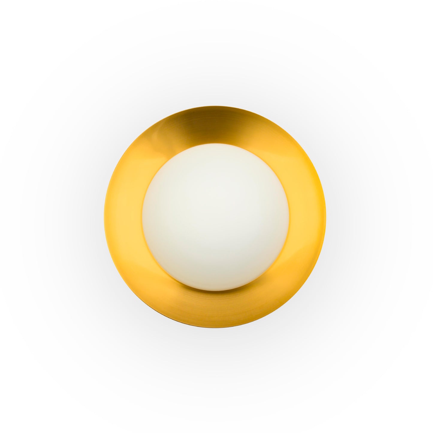 Plafon SIDE 450 negro y cobre 20W LED de FARO modelo 62147-110, luminaria superficie moderna en acero y cristal para iluminación interior