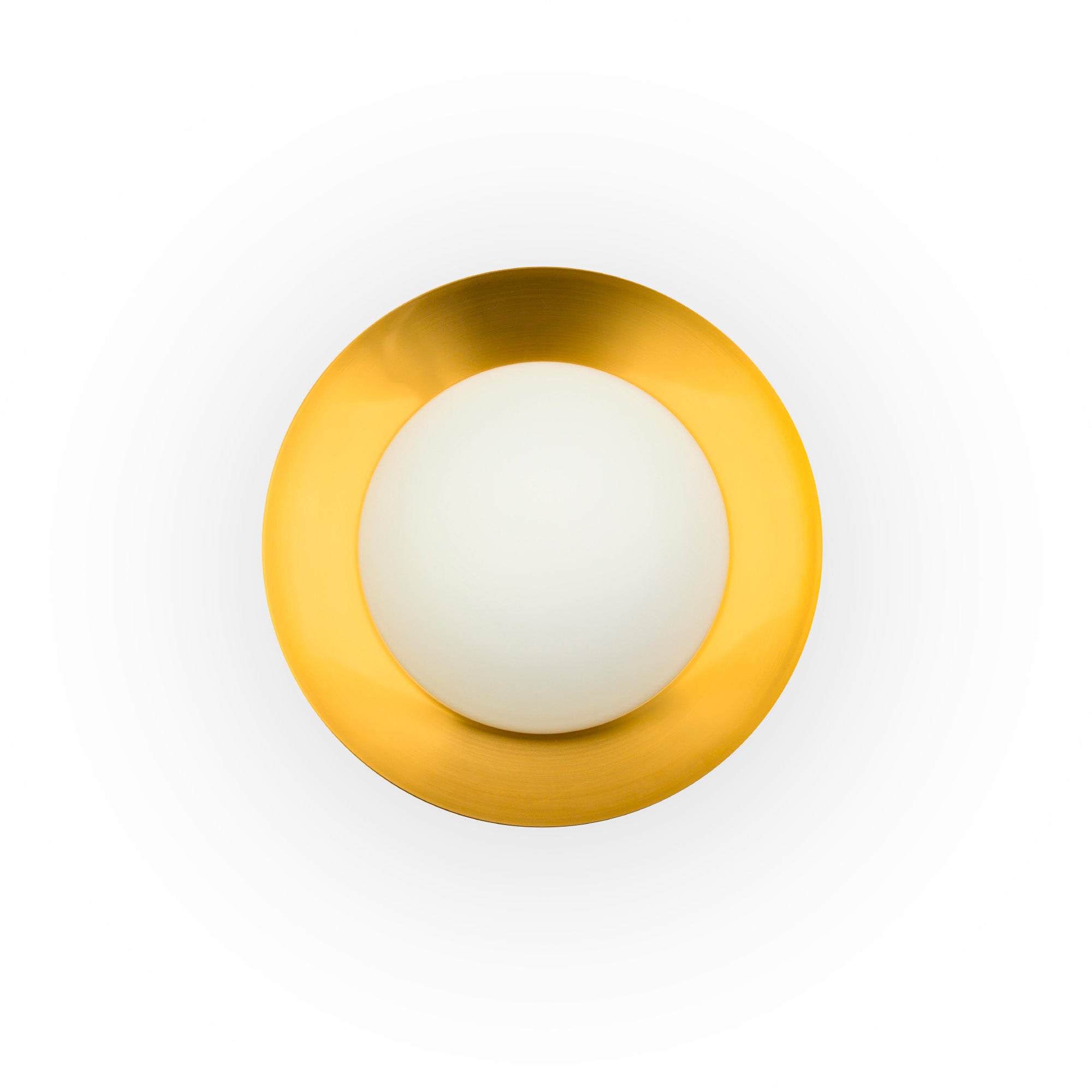 Plafon SIDE 450 negro cobre 20W LED luz cálida, diseño moderno luminaria superficie interior acero cristal - FARO 62147