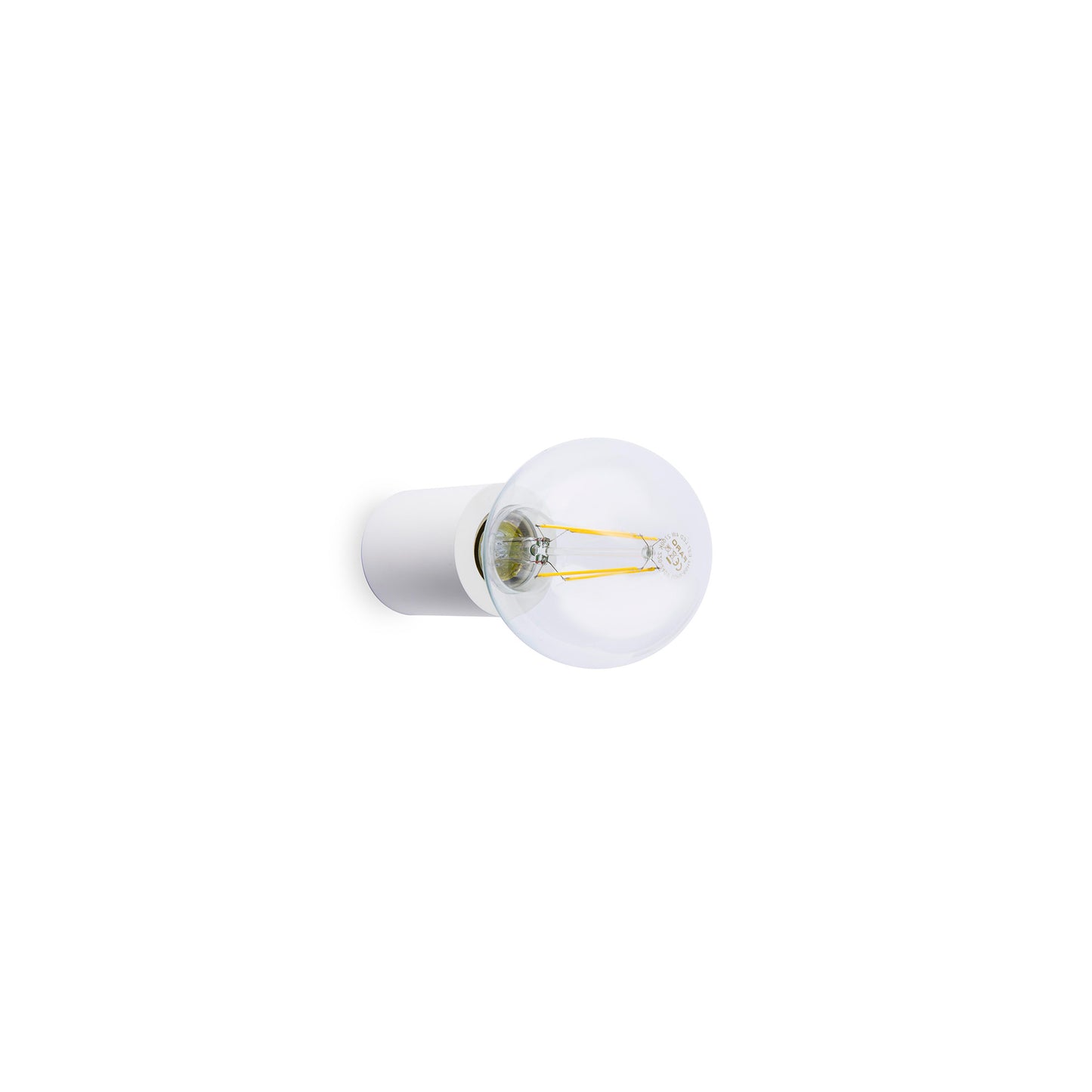 Lámpara de pared TEN 70 blanco mate FARO modelo 62150, luminaria minimalista de aluminio para interior, iluminación superficie adaptable hogar