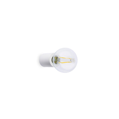 Lámpara de pared TEN 70 blanco mate FARO modelo 62150, luminaria minimalista de aluminio para interior, iluminación superficie adaptable hogar