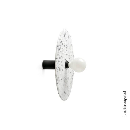 Aplique plafón Confetti 450 H140 Marmóreo de Faro (62174-51), lámpara interior eco-friendly reciclada con diseño moderno sostenible para iluminación de superficie