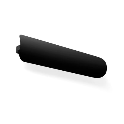 Aplique de pared NOVO 500 negro mate LED FARO 62725, luminaria superficie interior acero serie 6274 iluminación cálida 2700K