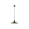 Luminaria colgante LANG verde FARO 62805, diseño moderno en acero con LED para iluminación interior de comedor, suspensión elegante