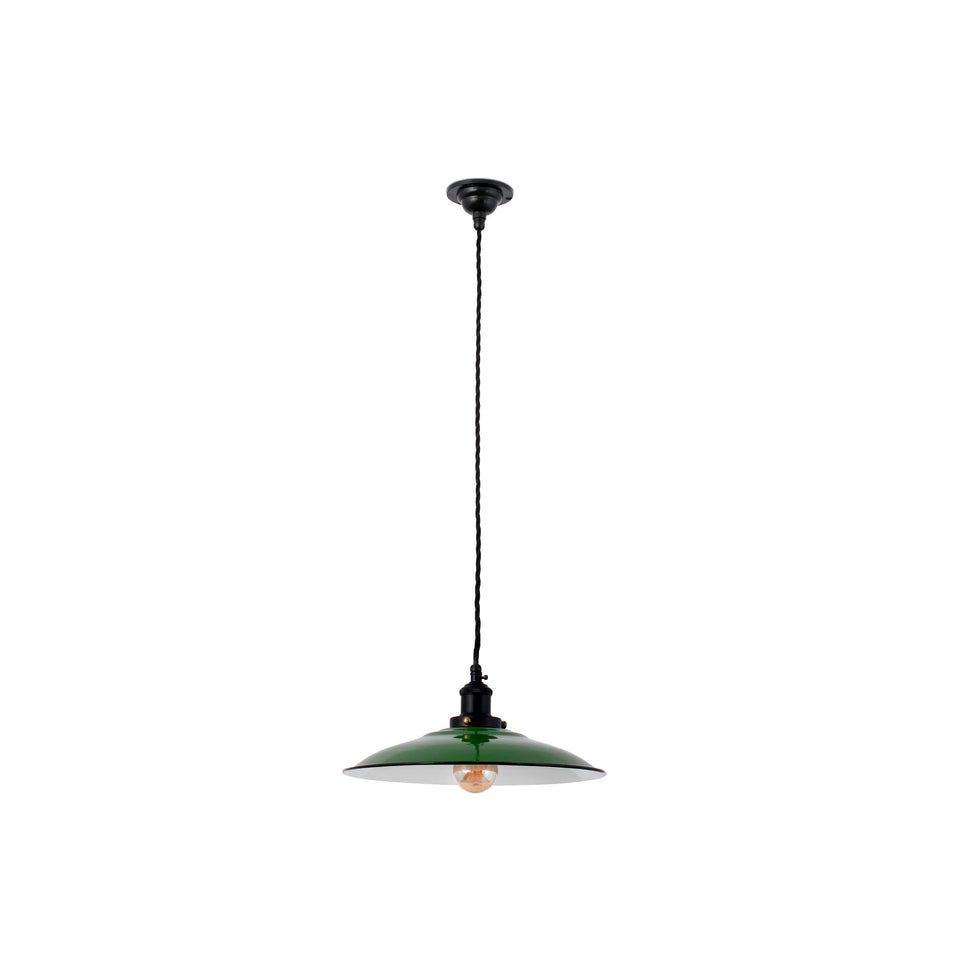 Modelo 3D interactivo y realidad aumentada de Luminaria Colgante LANG - Verde - FARO - 62805