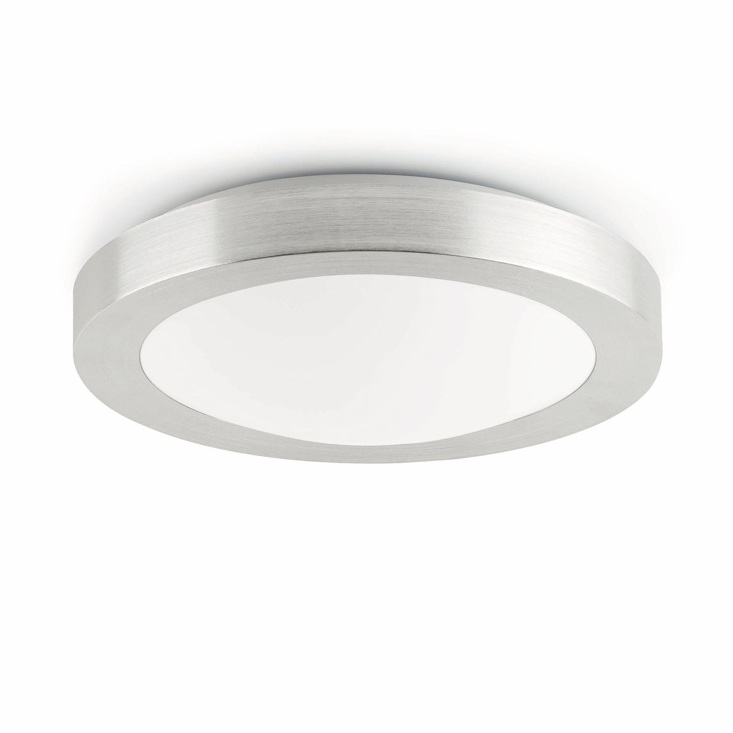 Plafon LOGOS 270 gris FARO 62980, luminaria de superficie en aluminio para baño e interior, IP44 impermeable, casquillo E27 LED
