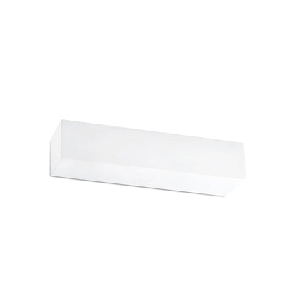 Lámpara de pared EACO 2 blanco FARO 63177, luminaria de superficie en yeso para interior, iluminación contemporánea con bombilla G9 LED