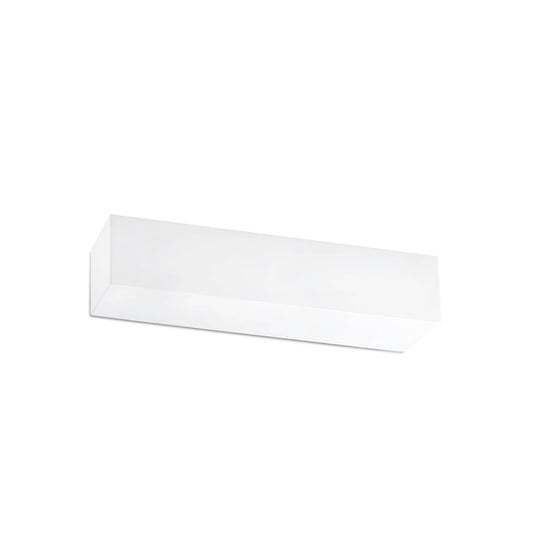 Lámpara de pared EACO 2 blanco FARO 63177, luminaria de superficie en yeso para interior, iluminación contemporánea con bombilla G9 LED