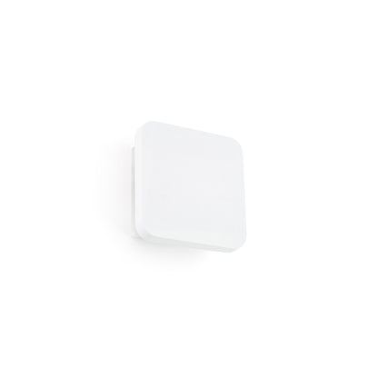 Aplique de pared LED ELSA blanco mate FARO 63279, luminaria de yeso para interior, iluminación indirecta 3000K en zonas de paso