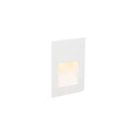 Luminaria empotrable PLAS SQ blanco LED de FARO 63283, diseño minimalista regulable 3000K en yeso para iluminación interior hogar