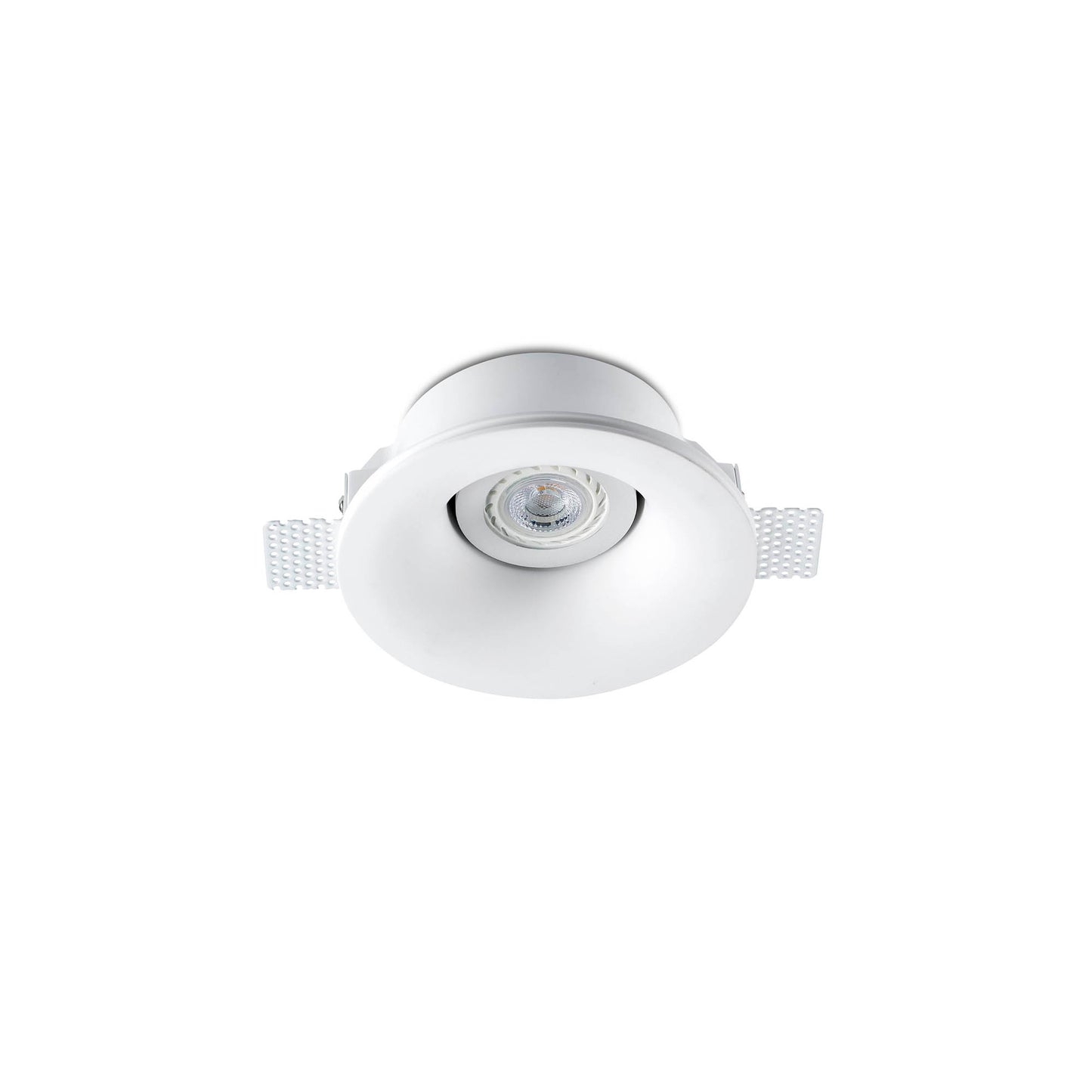 Luz empotrable NEU blanco mate de yeso FARO 63286, iluminación LED interior para techos, luminaria serie 2863 con casquillo GU5.3