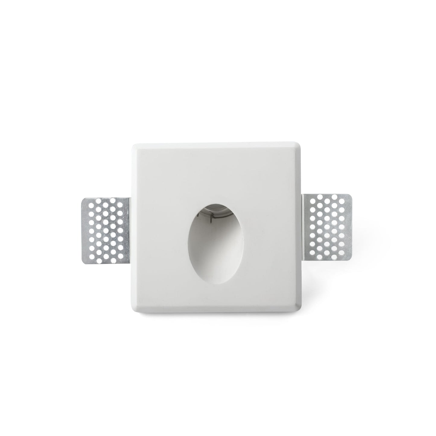 Luminaria empotrable TUK de yeso blanco LED FARO 63425, iluminación interior minimalista SMD 2700K IP20