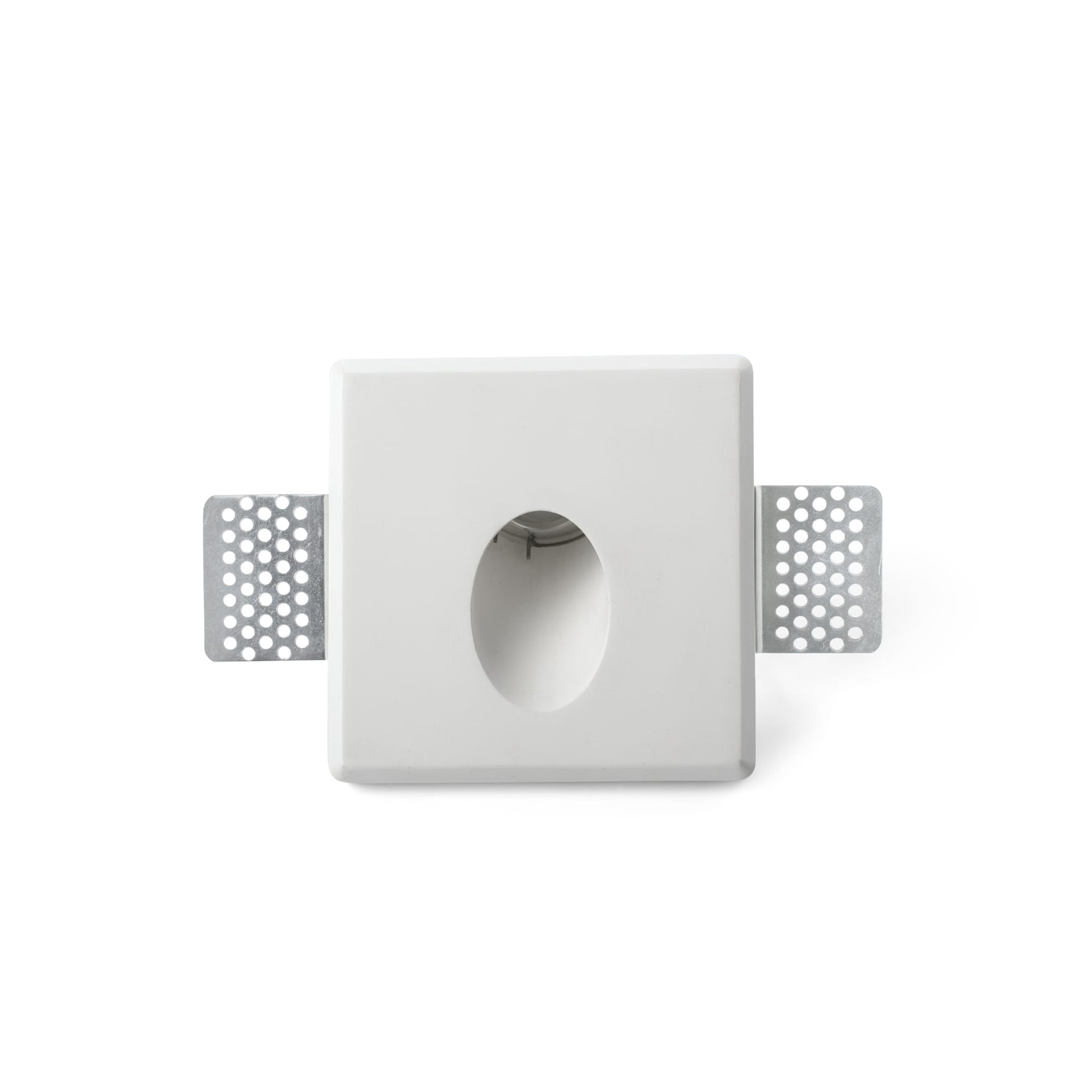 Luminaria empotrable TUK de yeso blanco LED FARO 63425, iluminación interior minimalista SMD 2700K IP20