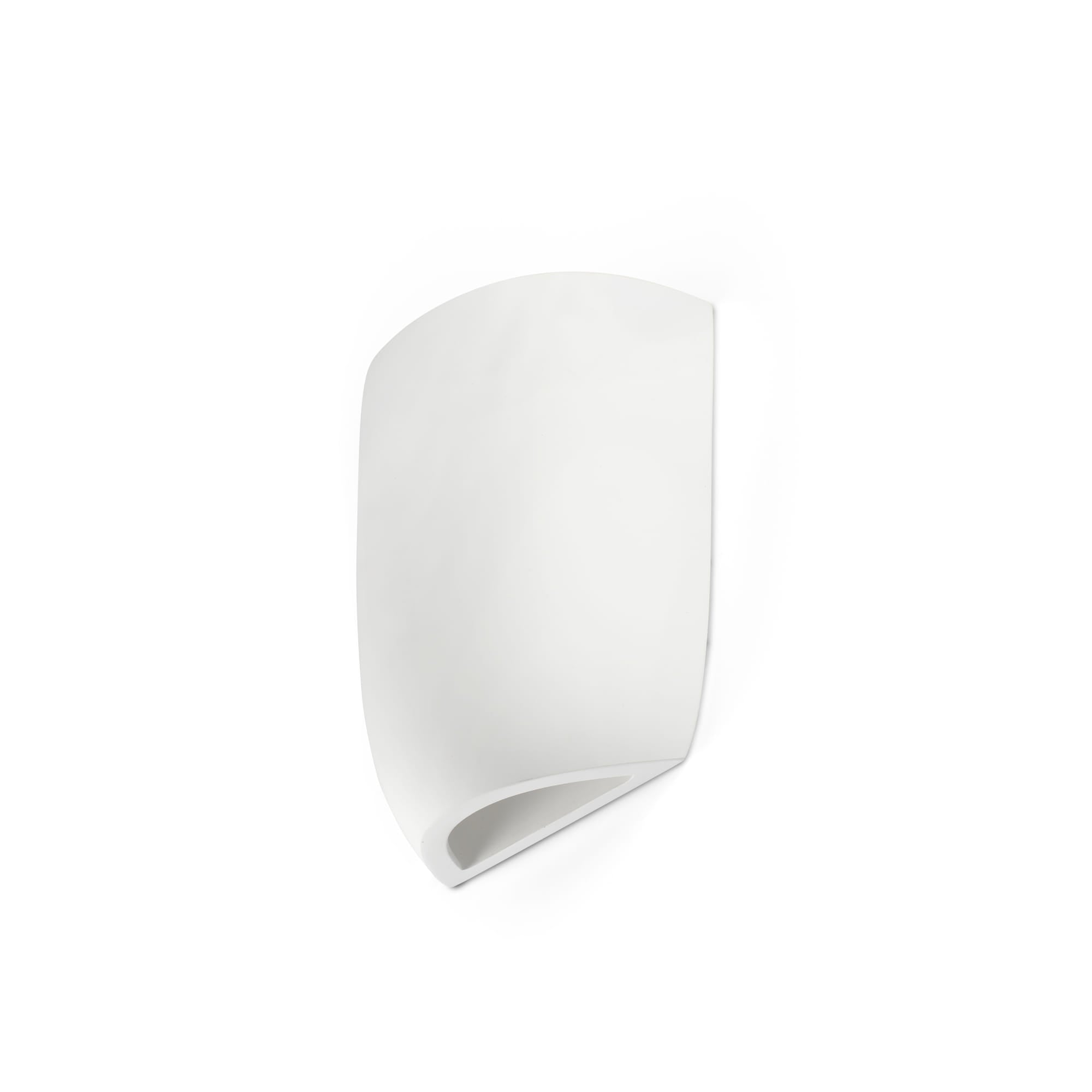 Aplique de pared KAPPU 250 blanco FARO 63429, luminaria minimalista de yeso para iluminación indirecta en interiores modernos, superficie hogar contemporáneo