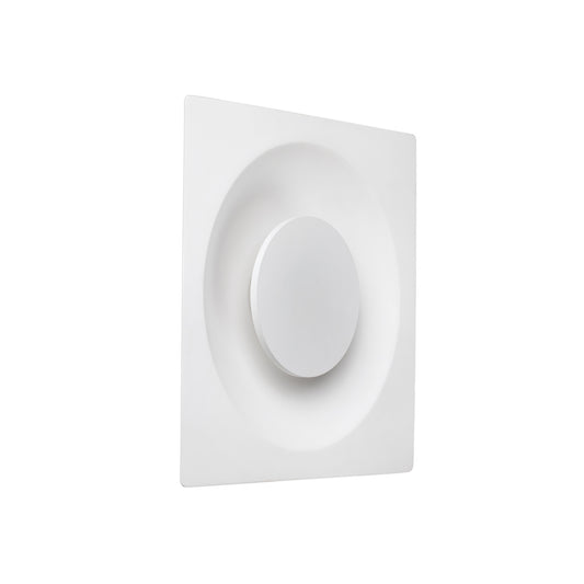 Luminaria de pared empotrable NAVI blanca de FARO modelo 63481, LED SMD para iluminación indirecta en interiores minimalistas de yeso