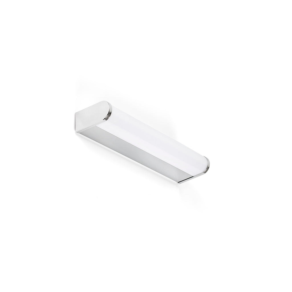 Aplique de pared LED TIDE 300 cromado FARO 63521, luminaria interior para baño en aluminio, serie 6356 con iluminación eficiente para espejo