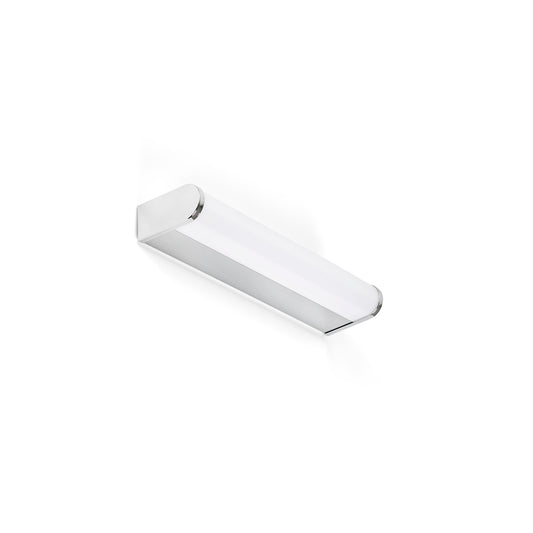 Aplique de pared LED TIDE 300 cromado FARO 63521, luminaria interior para baño en aluminio, serie 6356 con iluminación eficiente para espejo
