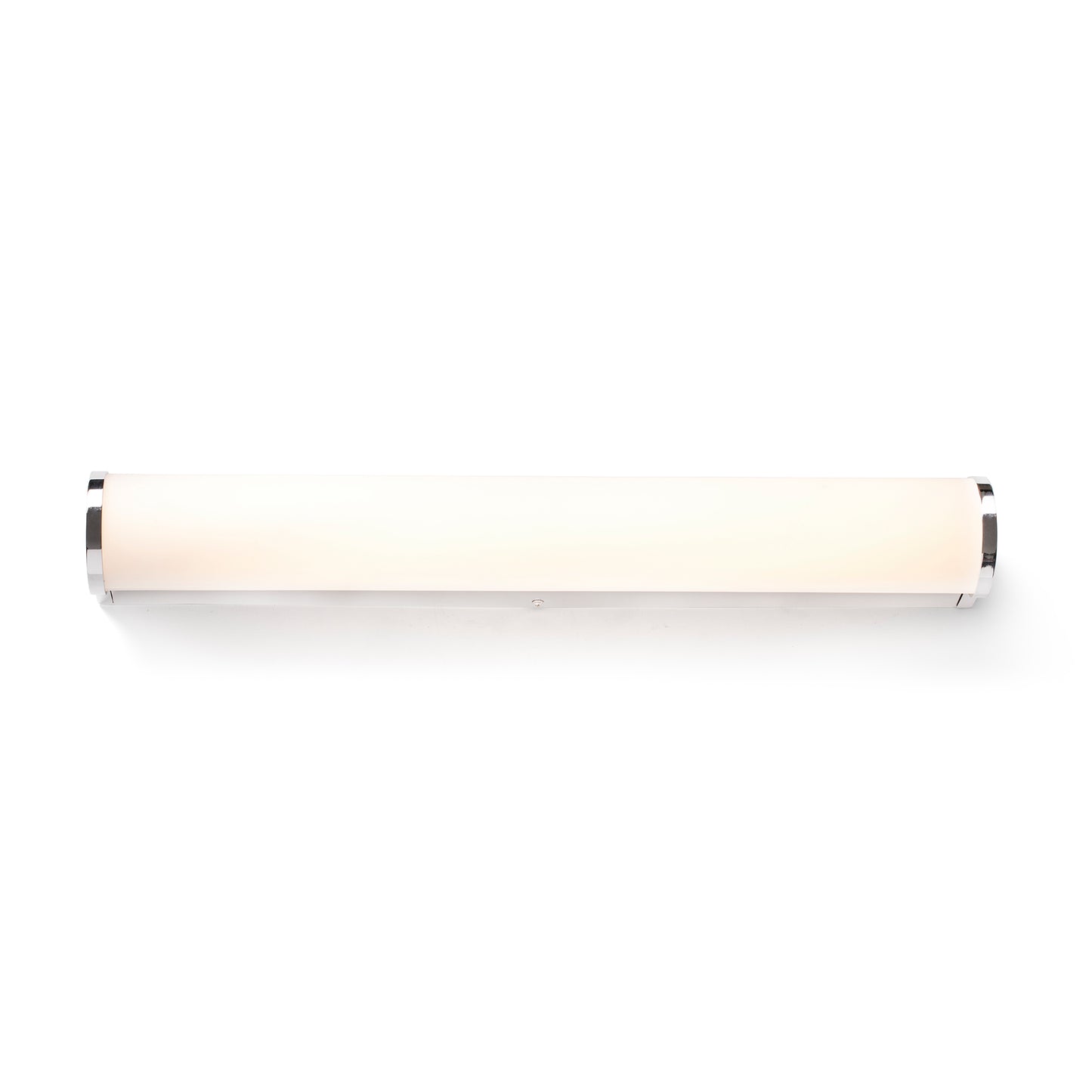 Aplique de pared DANUBIO 575 cromado 18W LED FARO modelo 63602, luminaria interior para baño en aluminio y cristal con IP44