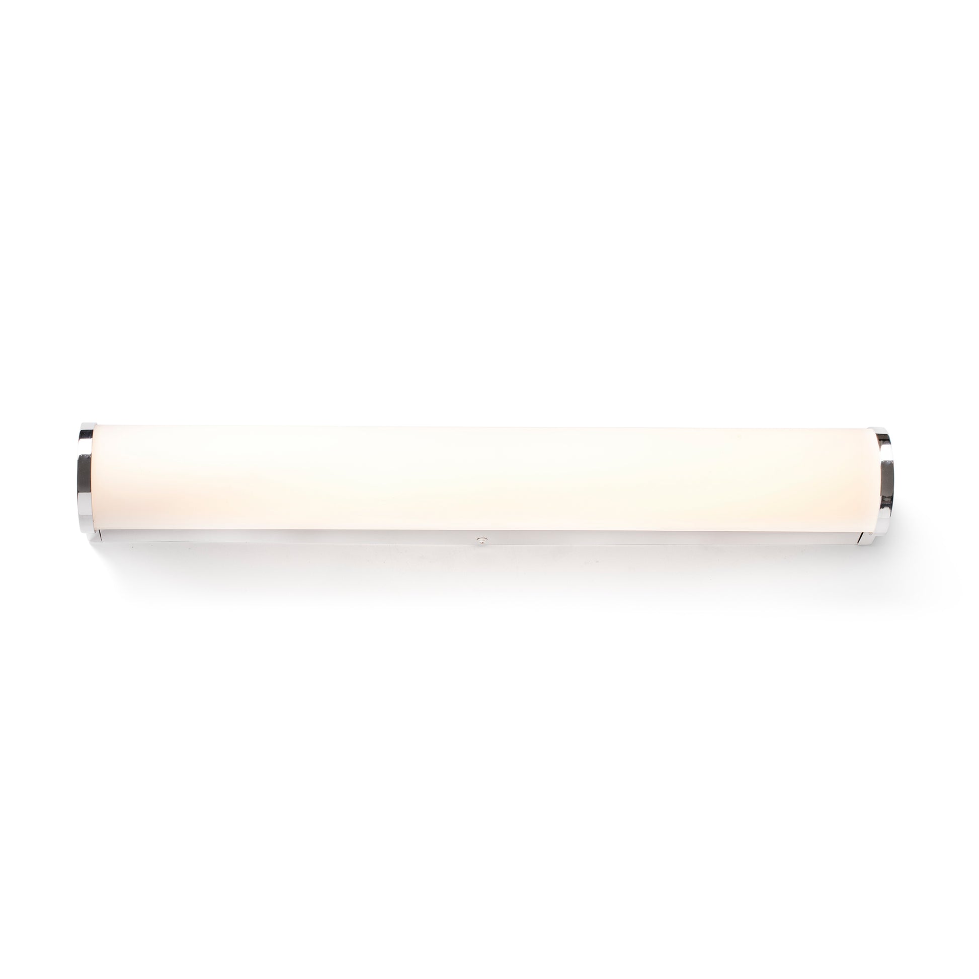 Aplique de pared DANUBIO 575 cromado 18W LED FARO modelo 63602, luminaria interior para baño en aluminio y cristal con IP44