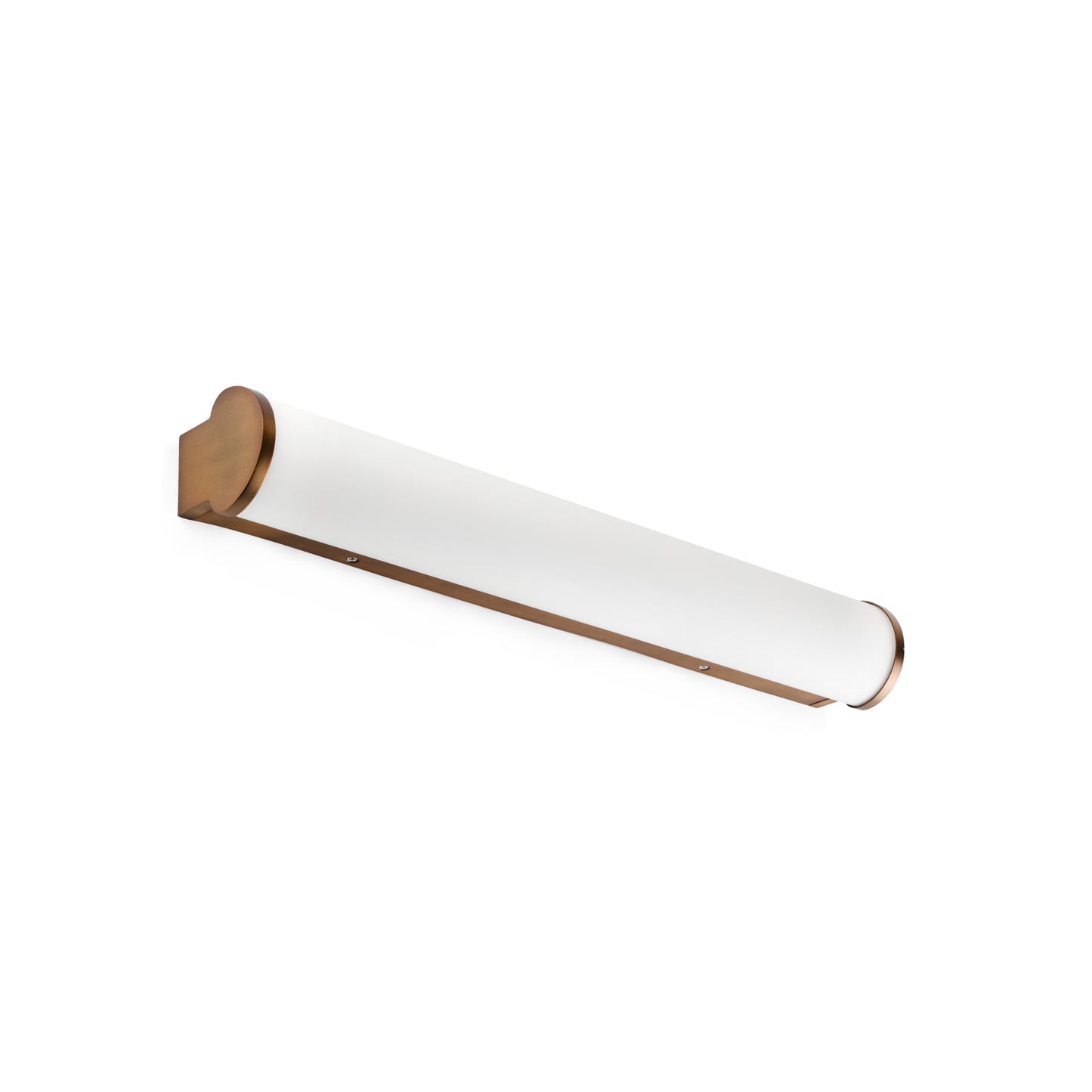 Luminaria de pared DANUBIO 575 Bronce 18W LED FARO 63605, aplique interior para baño IP44 en aluminio y cristal