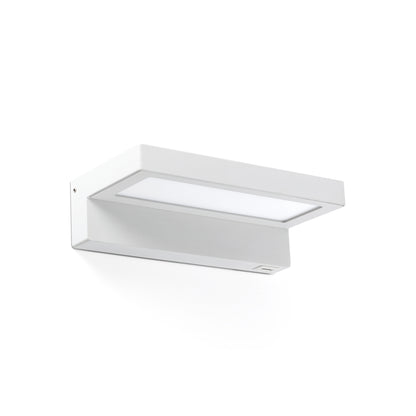 Luminaria de pared WELL Blanco FARO 64030, aplique regulable en aluminio con cargador wireless, iluminación indirecta para interiores y restauración