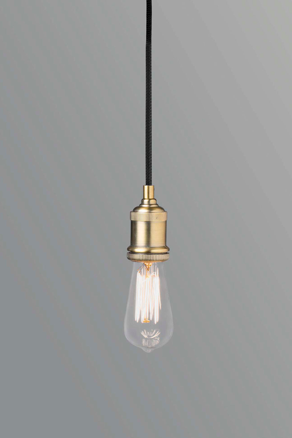 Portalámparas colgante ART en oro viejo de FARO modelo 64137, suspensión de acero moderno para iluminación interior LED E27 en ambiente hogareño