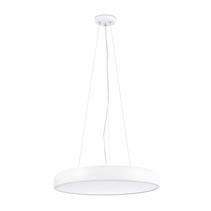 Lámpara colgante COCOTTE 430 en blanco de FARO, diseño moderno y atemporal de aluminio LED para iluminación interior del hogar, suspensión modelo 64262
