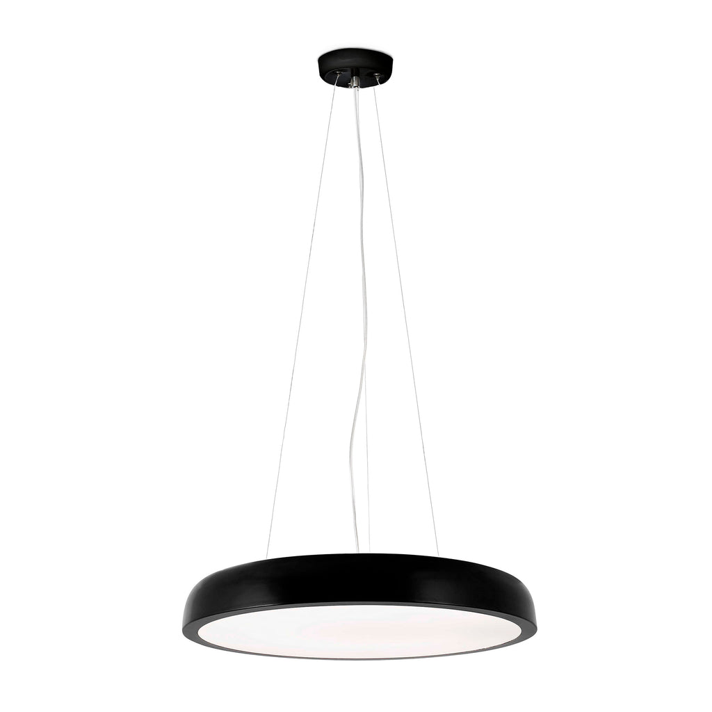 Lámpara colgante Cocotte 430 negra de FARO, diseño moderno en aluminio y PMMA para iluminación interior contemporánea, código 64263, colección 6990