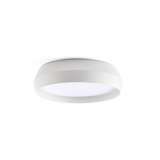 Aplique plafón Shoku 350 blanca de FARO, modelo 64277-110, diseño minimalista en aluminio LED para iluminación general de pared interior
