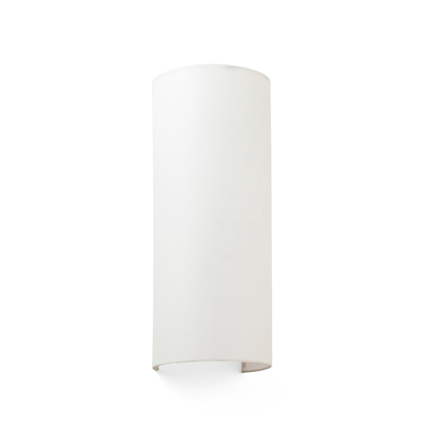 Aplique de pared COTTON R Beige redondo vertical 2L FARO modelo 66409, luminaria superficie interior de textil y acero para iluminación decorativa en hogar moderno