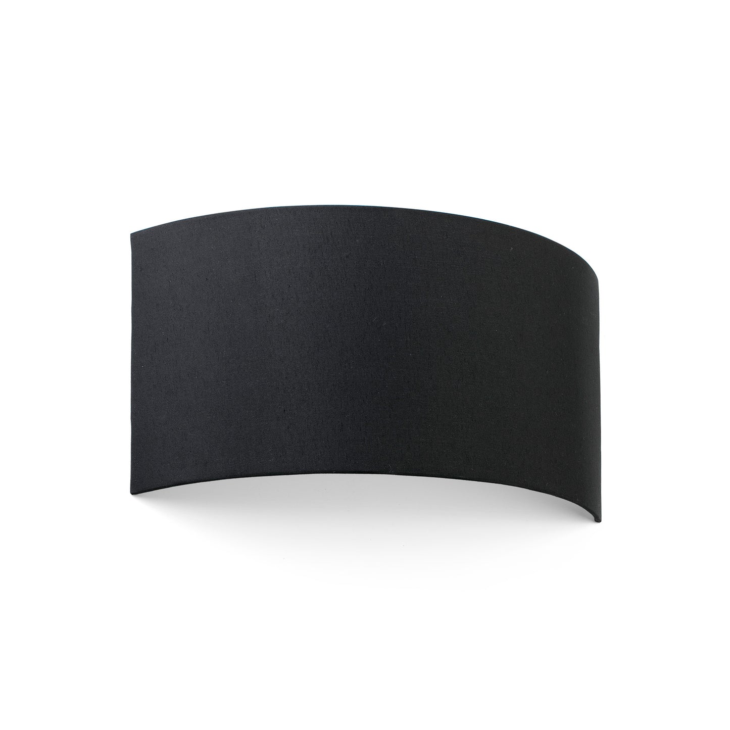Lámpara de pared COTTON R negra horizontal 2L FARO 66416, luminaria de superficie en acero y textil para iluminación decorativa interior en el hogar